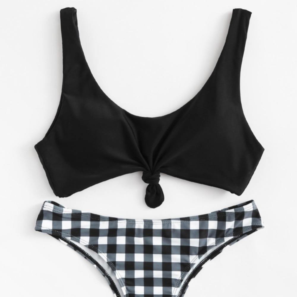 Gingham bikini